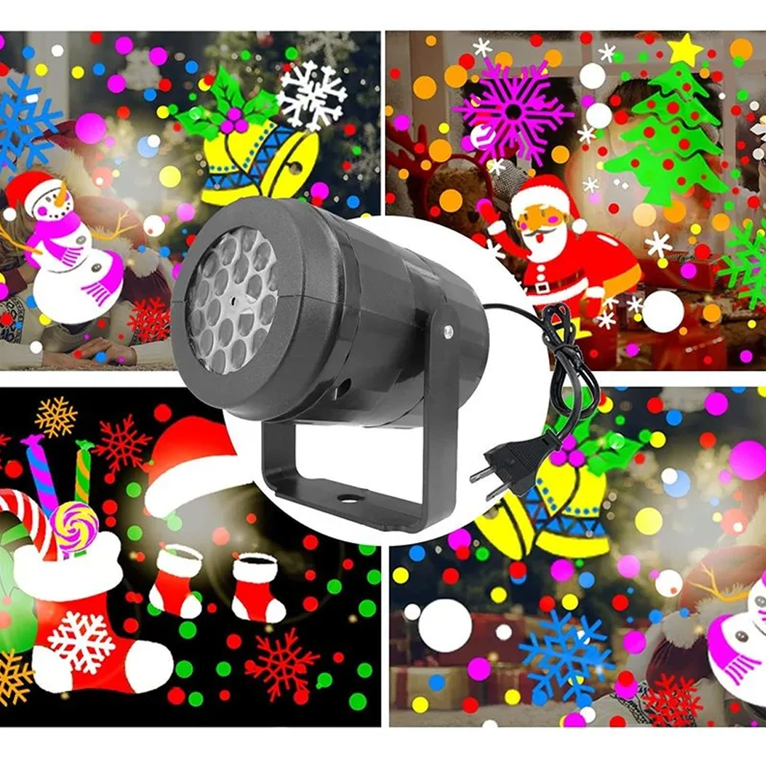 Proyector LED Navideño