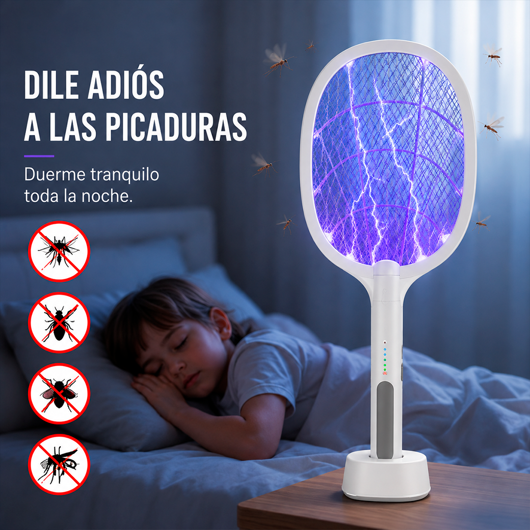 Raqueta Matamosquitos Eléctrico PREMIUM