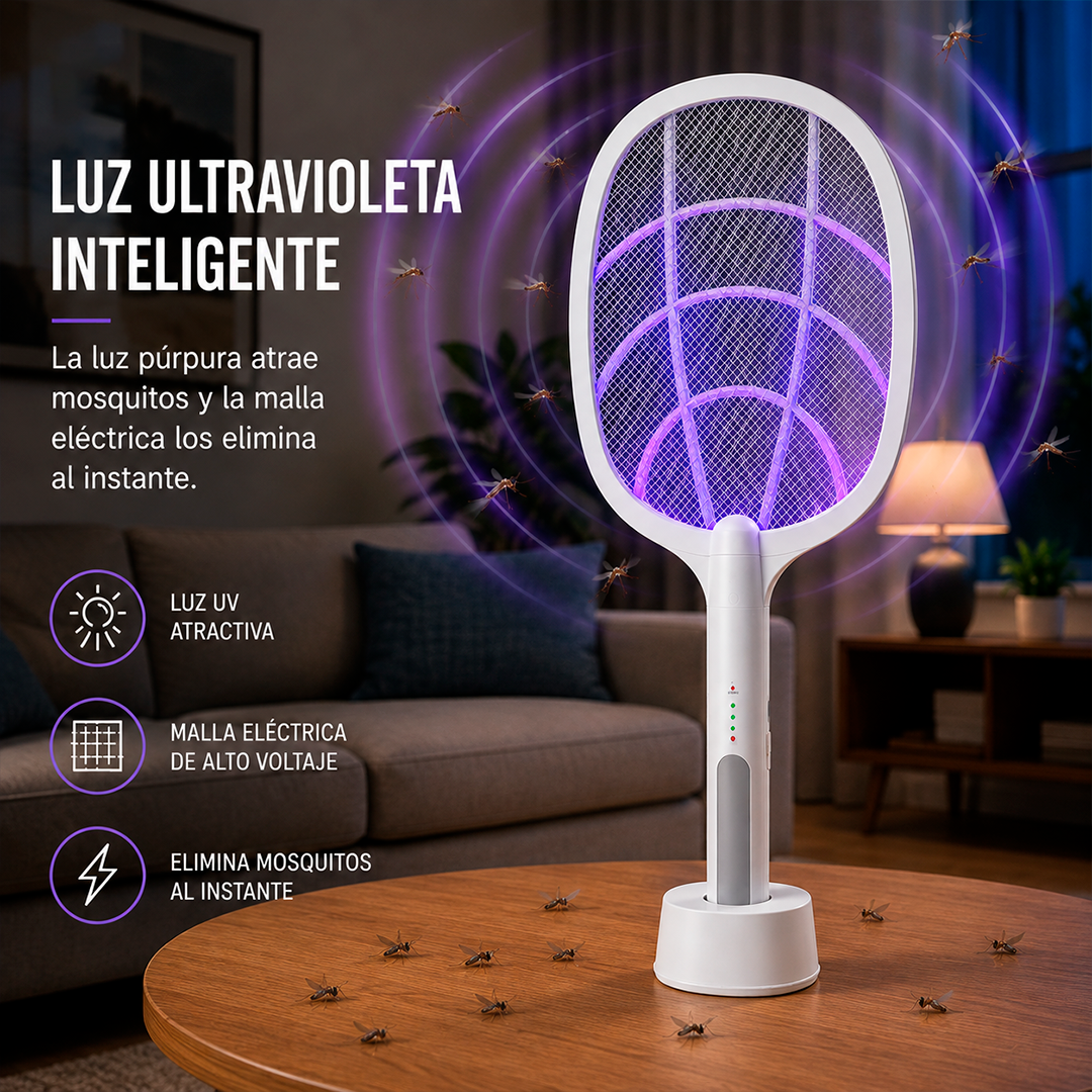 Raqueta Matamosquitos Eléctrico PREMIUM