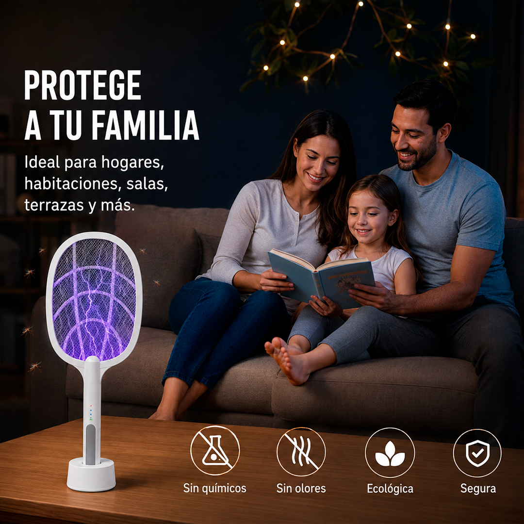 Raqueta Matamosquitos Eléctrico PREMIUM