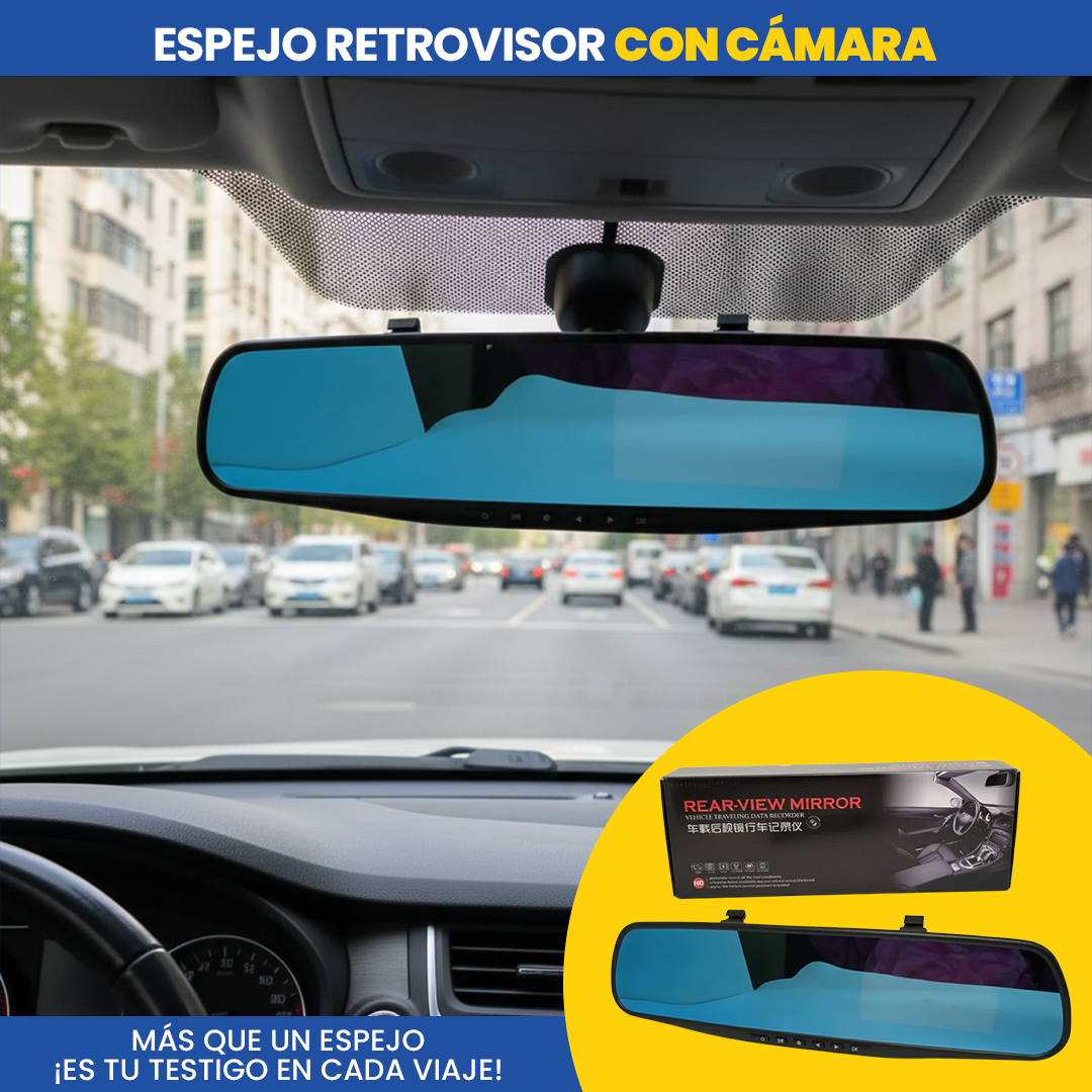 Espejo Retrovisor Con Cámara