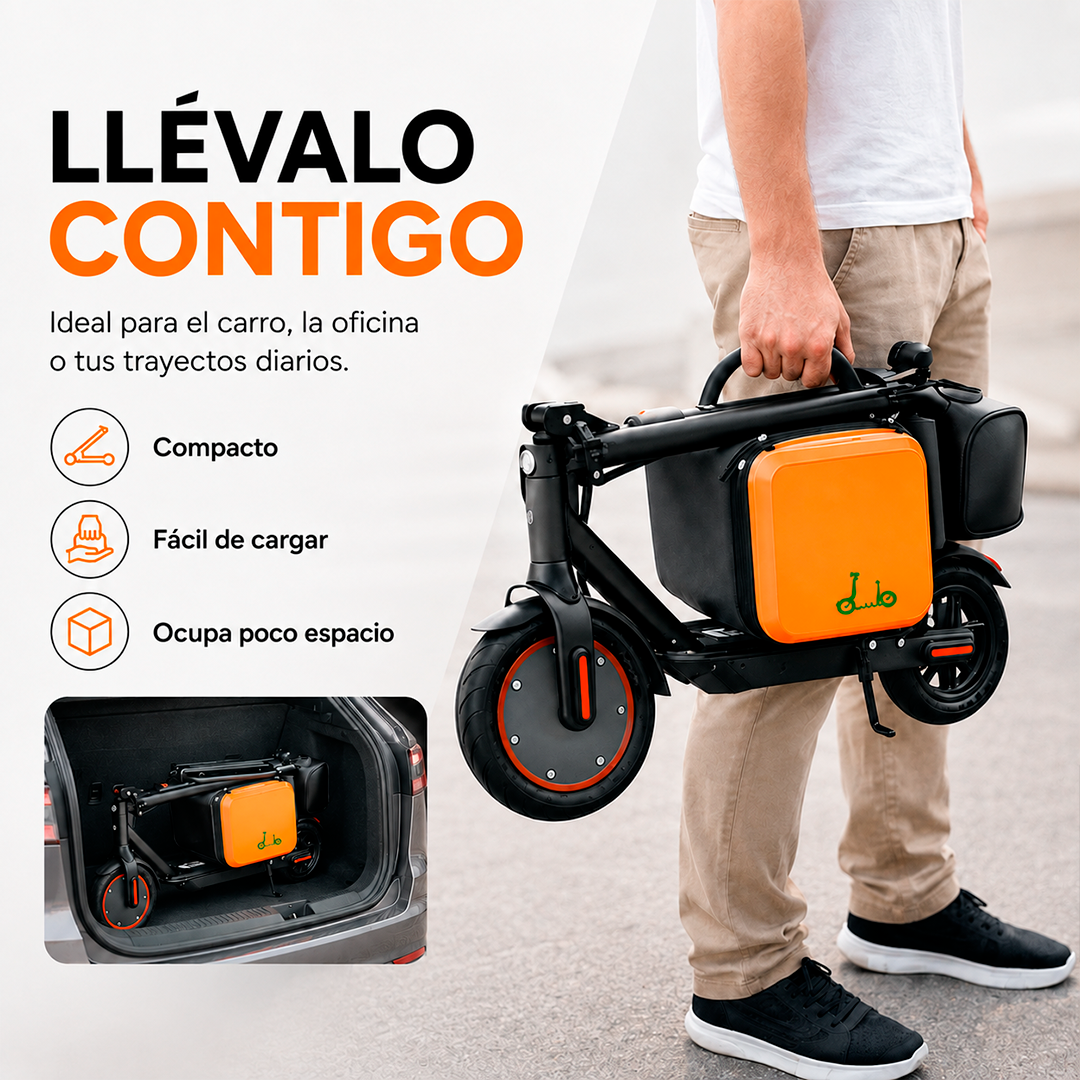 Scooter Eléctrico con Maleta