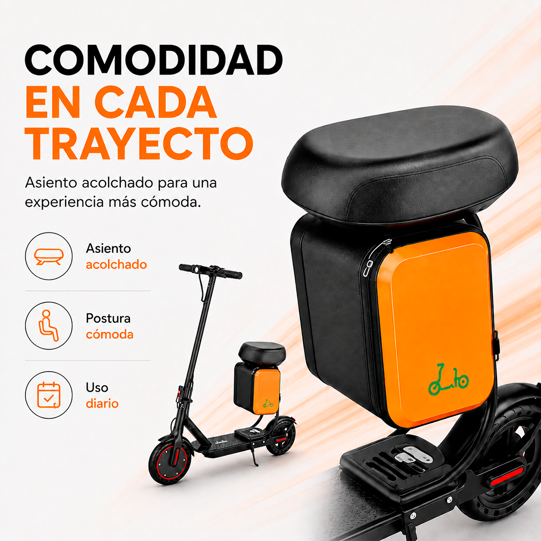 Scooter Eléctrico con Maleta