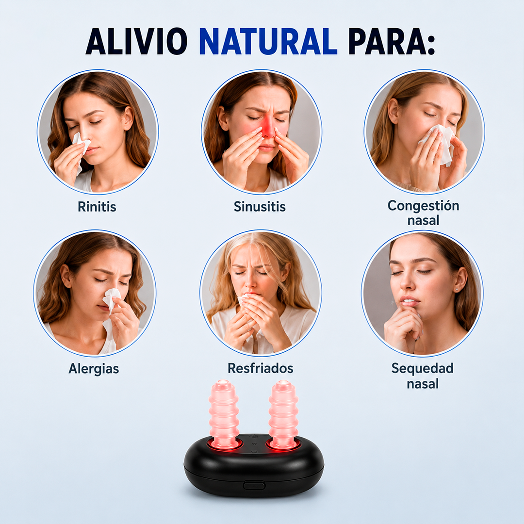 Dispositivo LED Para Sinusitis y Rinitis