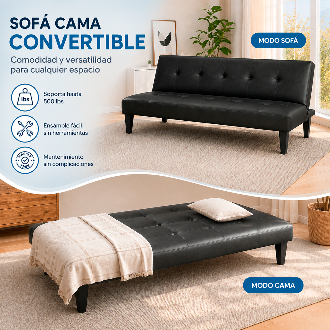 Sofá Cama Convertible 3en1