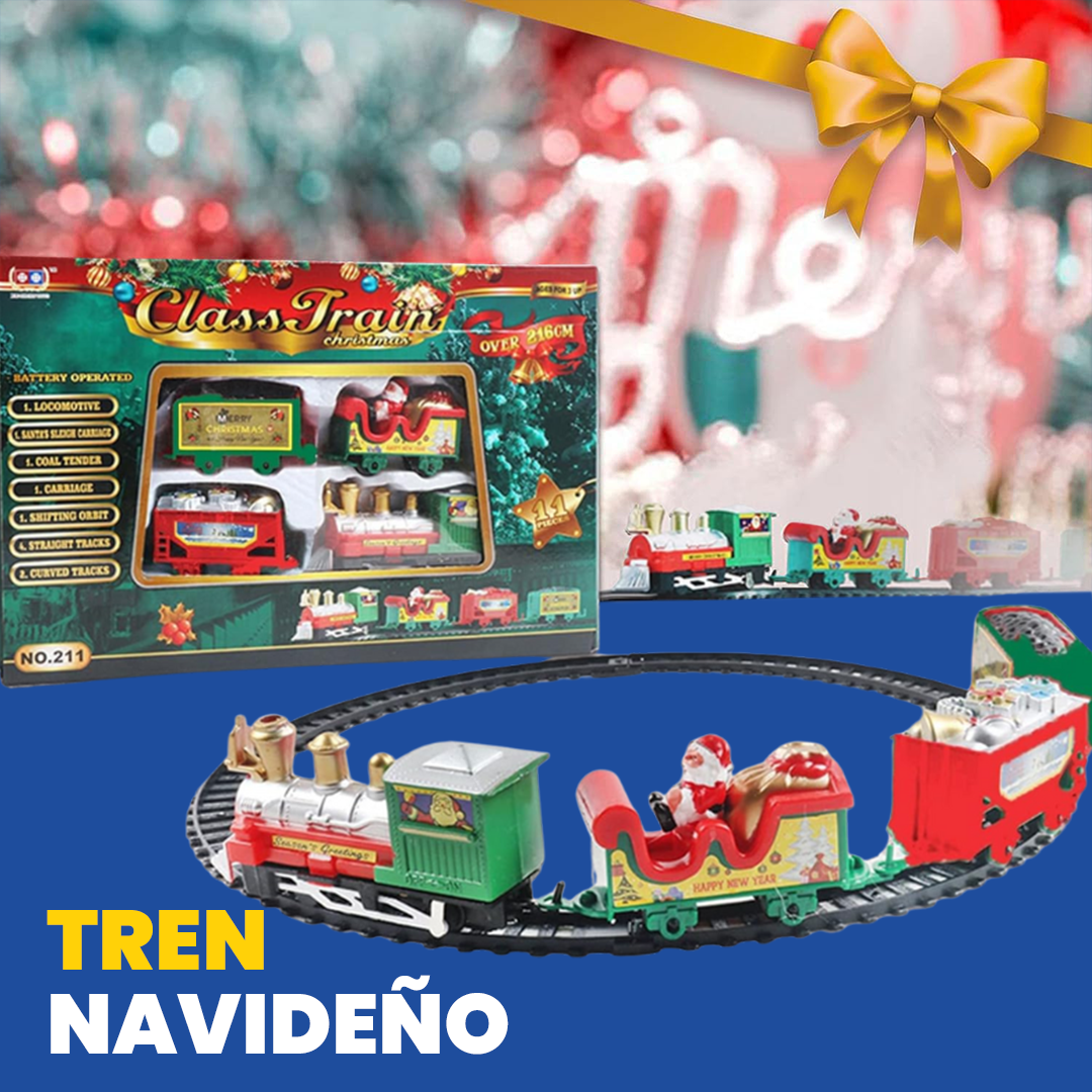 Tren Clásico de Navidad