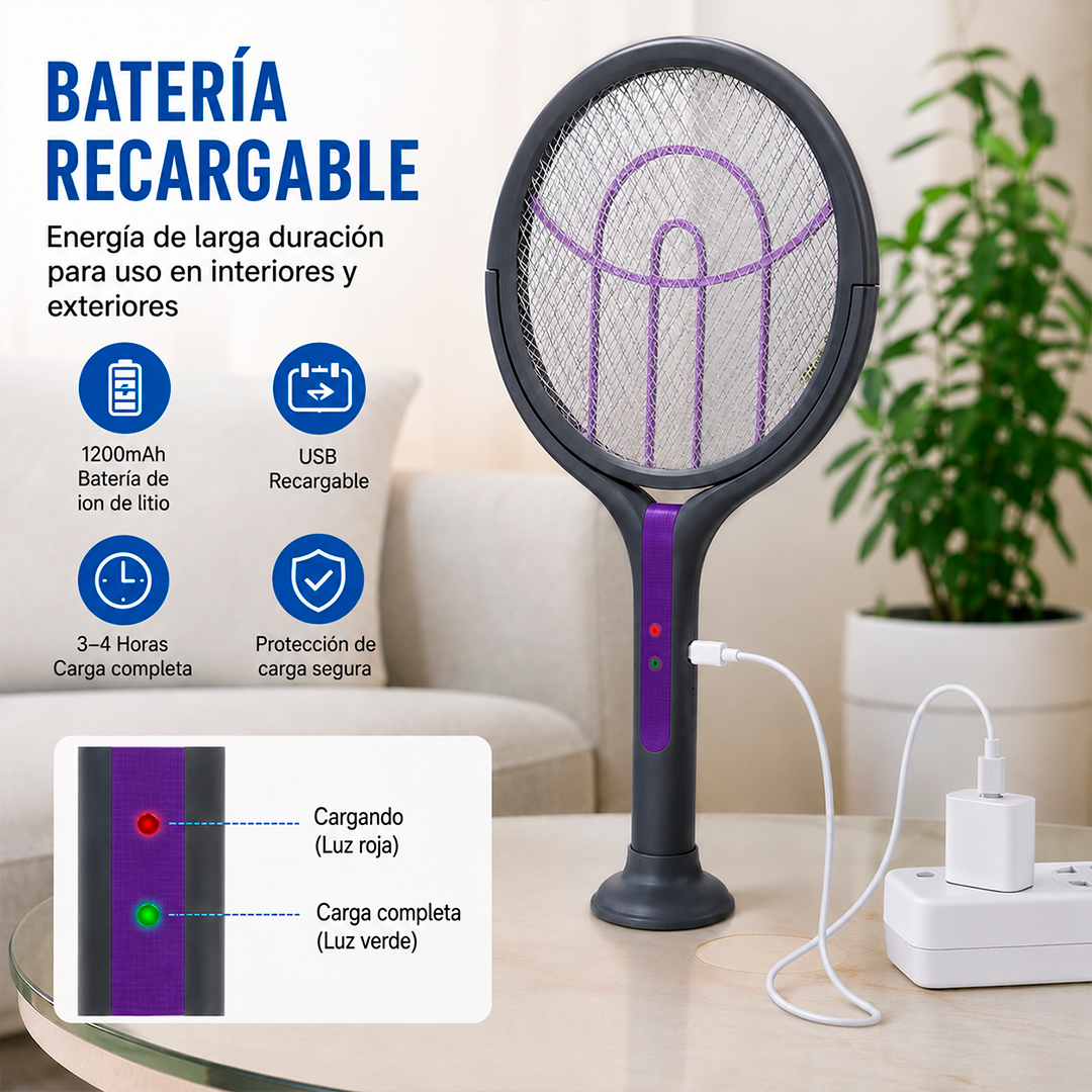 Raqueta Eléctrica VIP para Zancudos