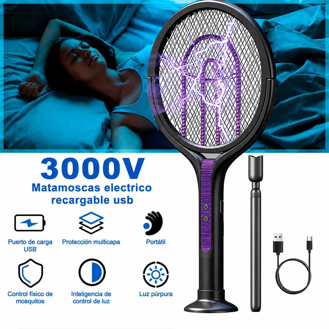 Raqueta Eléctrica VIP para Zancudos