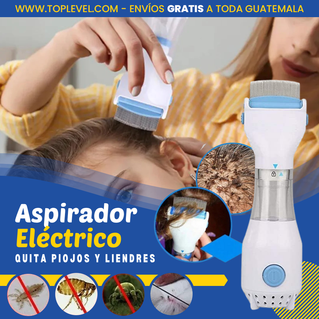 Aspirador Eléctrico - Quita Piojos y Liendres