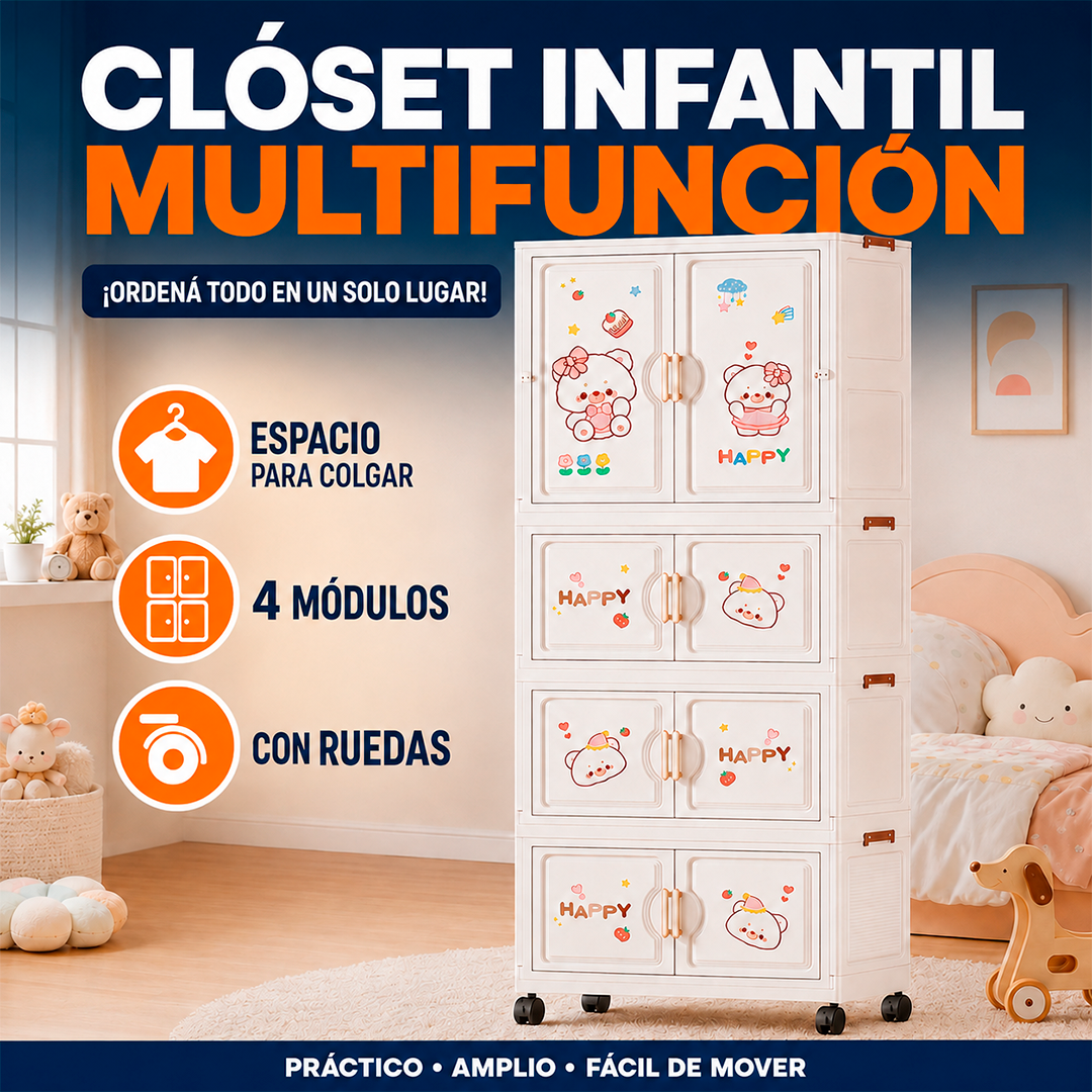 Clóset Infantil Multifunción