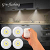 SET 3 LUZ LED + CONTROL REMOTO INALÁMBRICO