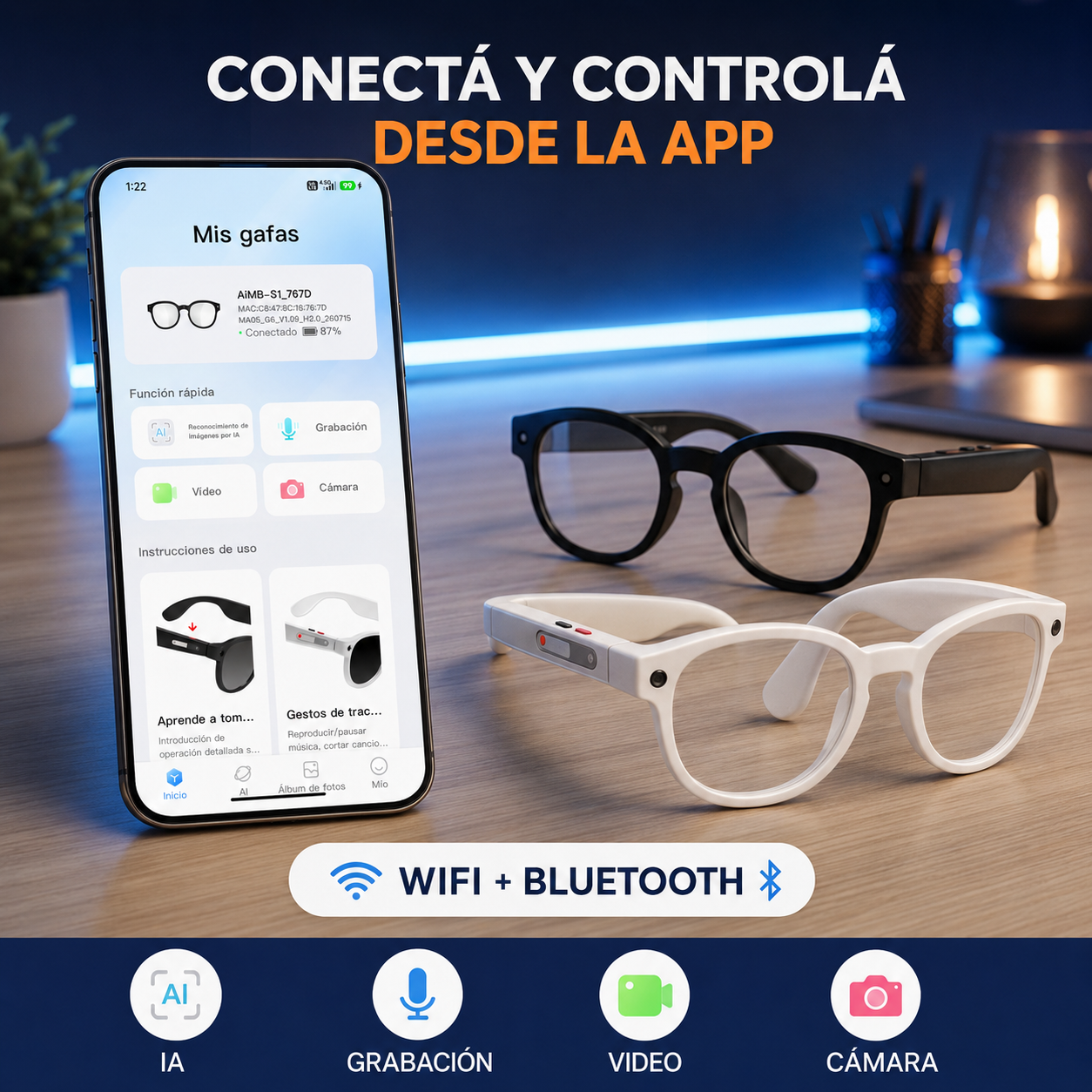 Lentes Inteligentes Con IA